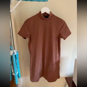 Mock Neck Dress